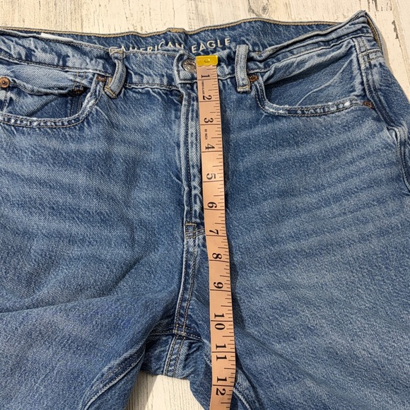 American Eagle Outfitters Super High Rise Baggy Wide Leg Jeans Size 8 Long - Picture 14 of 16